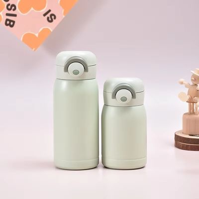 350 ml Kapazität Farbige 304 Edelstahl Thermos-Wasserflasche mit gerade Tasse