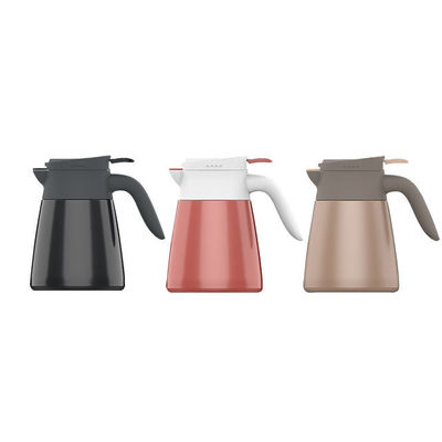 PORTABLE Design Großkapazitäts-Wärmekessel 304 aus Edelstahl Vakuumflasche Kaffee mit Griff