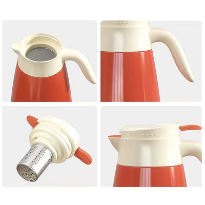 PORTABLE Design Großkapazitäts-Wärmekessel 304 aus Edelstahl Vakuumflasche Kaffee mit Griff