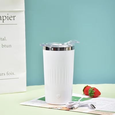 500 ml elektrische Shake Flasche mit Deckel Tragbare Kaffeemixer Tasse Milchmixer Tasse