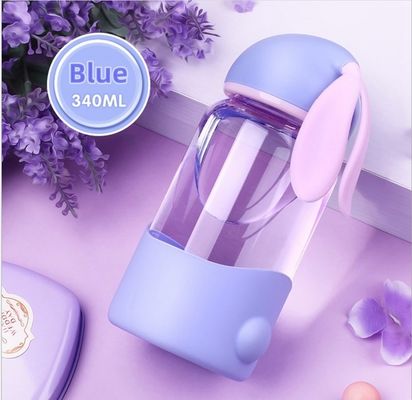 Wasserglasbecher mit kreativem Zeichentrickfilm Kaninchen-Design und tragbarem undichtem Versiegelten Design