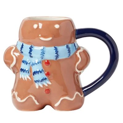 Zeichentrickfilm Süße Keramik Weihnachten Lebkuchen Kaffeebecher 300 ml Kein Zusatzzubehör