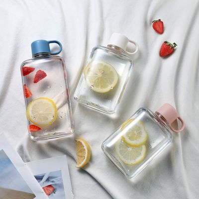 Leckdichtes, klares Trinkbecherkessel, BPA-freie Plastikflasche für Outdoor-Sportarten