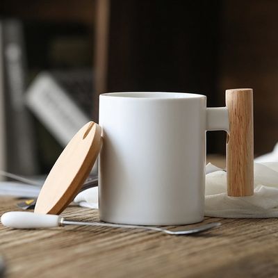 11oz Wärmeübertragung Keramik-Reisemug für maßgeschneiderte Farbisolierte Büro-Weiß-Tasse