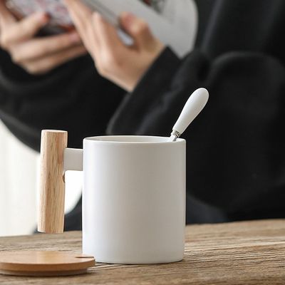 11oz Wärmeübertragung Keramik-Reisemug für maßgeschneiderte Farbisolierte Büro-Weiß-Tasse