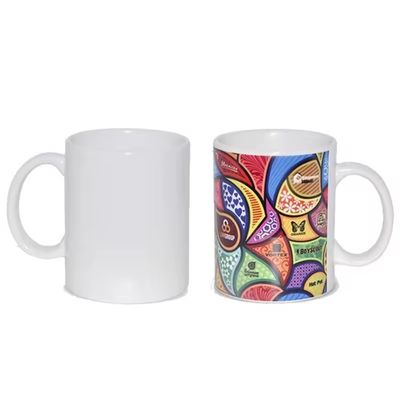 11 oz weiße Kaffeetasse für Büro