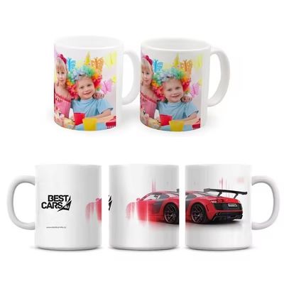 11 oz weiße Kaffeetasse für Büro