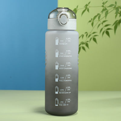 Siedendes Wasser Anwendbares eigenes Logo Plastikwasserflasche für den Fitnessraum im Freien und auf Reisen