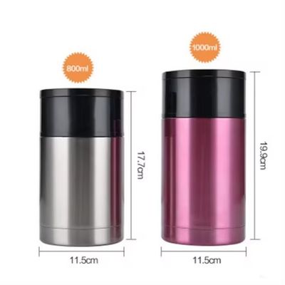 Halten Sie sich bei Ihrem nächsten Campingausflug warm mit unserem 500ml Isolierten Lunchbox Suppenbehälter
