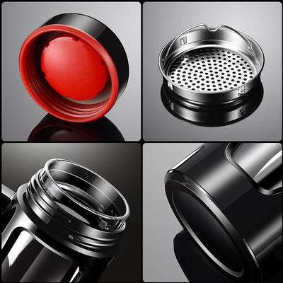 Klassischer Design Stil Unzerbrechliche Doppelwand-Tee-Infuser Wasserflasche für einfache Reisen