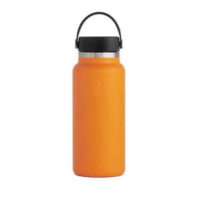 Vakuumisolierte 32oz breite Mund Edelstahl Wasserflasche für Sportleistung