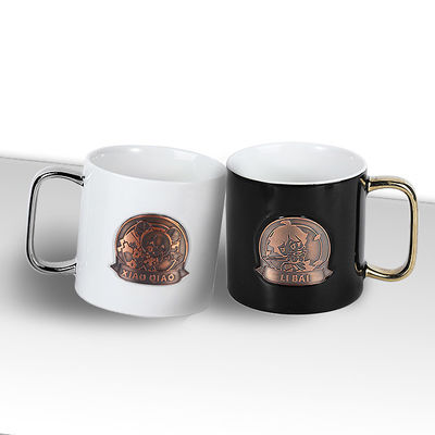 Keramische Tasse ohne Verschüttung Sublimation Espresso Tasse mit Handgriff Reisen Kaffeetassen Reisen Touren