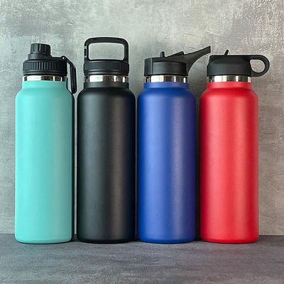 Farbenfrohe Wasserflasche aus Edelstahl Umweltfreundliche Sicherheit Doppelwand Vakuum Isoliert