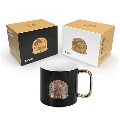 Kaffeebecher für Geschenke Großhandel Luxus Sublimation Personalisierte biologisch abbaubare Becher