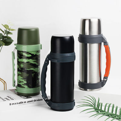 40oz 60oz Edelstahl Kessel Custom Muster undicht tragbare Wasserflasche für Zuhause