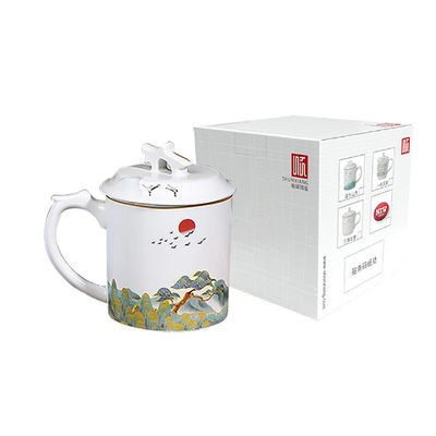 Elegante, benutzerdefinierte Sublimation-Verstärkte, Mutter Geschenk, Reise, Kaffeebecher, wiederverwendbarer Becher mit Handgriff