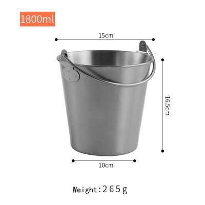 Party Gelegenheit 304 Edelstahl Champagner Eis Eimer Snack Eimer gebratenes Huhn Eimer