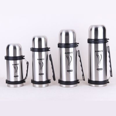 1800 ml Gerade Tasse Portable Vakuum Edelstahl Walking Kettle für Outdoor-Sport