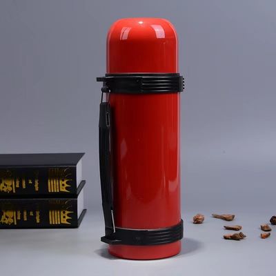 1800 ml Gerade Tasse Portable Vakuum Edelstahl Walking Kettle für Outdoor-Sport