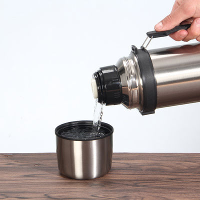 1800 ml Gerade Tasse Portable Vakuum Edelstahl Walking Kettle für Outdoor-Sport