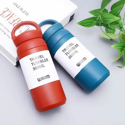Stahl Isolierte Becher 500 ml Vakuum Flasche Tumbler Reisemug für Sport Wasserflasche