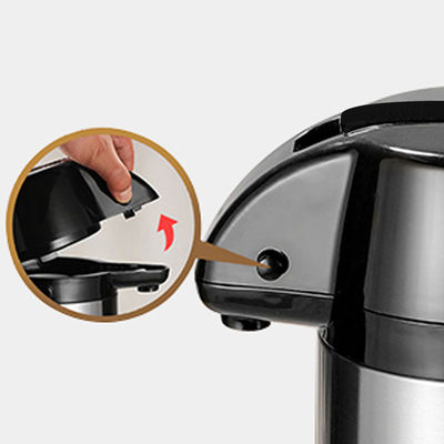 1.3L1.9L 2.5L 3L 4L Vakuumisolierte Edelstahl-Airpot für heißes Wasser und Kaffee