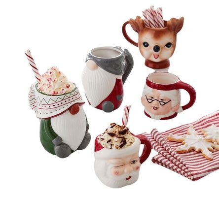 400 ml Nachhaltige 3D-Tiermodellierung Paarfest Kaffeetasse mit individueller Farbe