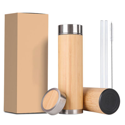 Klassischer Design-Stil Attraktiv 500 ml Warmwasser-Vakuumflasche Edelstahl-Wasserflasche