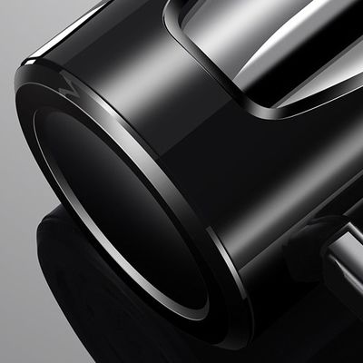 Rutschfeste Handfläche Portable 580ml Glasflasche mit Isolierung und undichtem Design