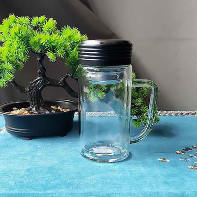 Normale Vakuum-Glas-Sublimations-Wasserflasche mit individueller Markierung