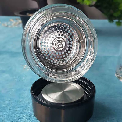 Custom Print Nachfüllung Handgefertigte Öko-freundliche Glasflasche mit Deckel Nachhaltig und stilvoll