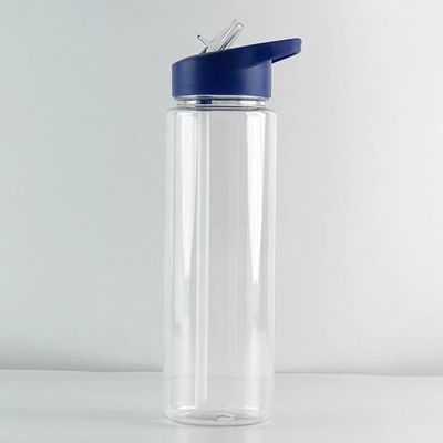 500 ml klarer, BPA-freier, tragbarer Proteinshaker mit individuellem Logo und Flip Straw