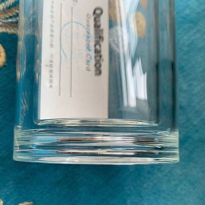 Vintage Glasflasche Doppelwand Wasserflasche für Damen