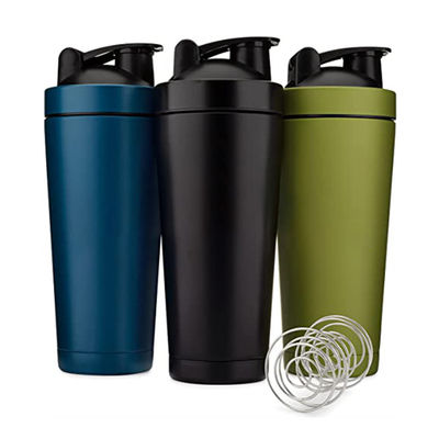 Trinken warm kalt halten 6-12 Stunden 700 ml Großkapazität Custom LOGO Fitness Shaker Flasche