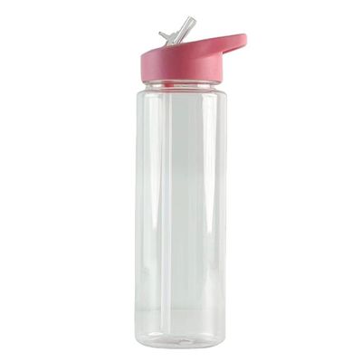 Farbige Tritan-Kuppe aus Kunststoff 500 ml 700 ml BPA-freie Wasserflasche mit Rollover-Strau