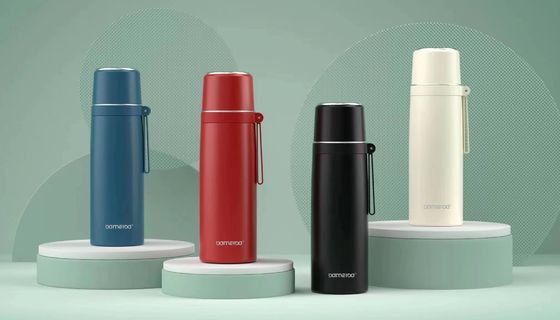Vakuumflaschen Thermosen 500 ml Kapazität Edelstahl Wasserflasche mit individuellem Logo