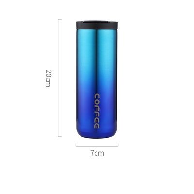 304 Edelstahl Portable Leakproof Vakuum Isolierte Kaffeetasse Reisefahrzeug Wasserflasche 350/500ml