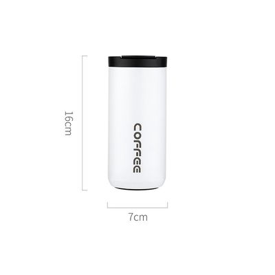 304 Edelstahl Portable Leakproof Vakuum Isolierte Kaffeetasse Reisefahrzeug Wasserflasche 350/500ml