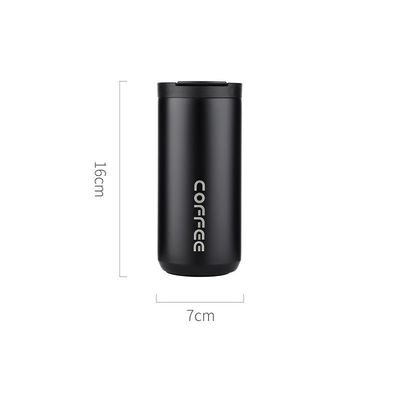 304 Edelstahl Portable Leakproof Vakuum Isolierte Kaffeetasse Reisefahrzeug Wasserflasche 350/500ml