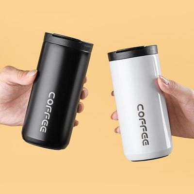Edelstahl 350/500ml Custom Logo Portable undicht Vakuum Isolierte Kaffeetasse