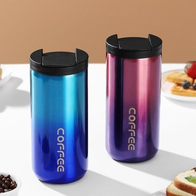 Edelstahl 350/500ml Custom Logo Portable undicht Vakuum Isolierte Kaffeetasse