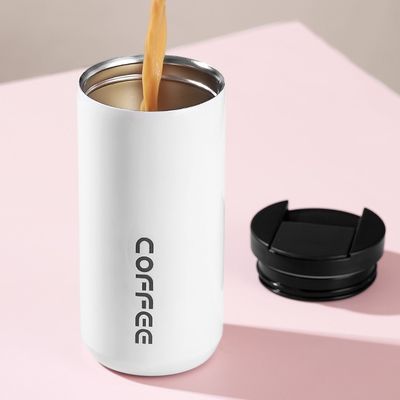 Edelstahl 350/500ml Custom Logo Portable undicht Vakuum Isolierte Kaffeetasse
