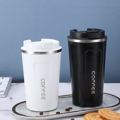 Edelstahl Kaffeebecher Vakuum Isolierter Wiederverwendbarer Becher leicht zu reinigen