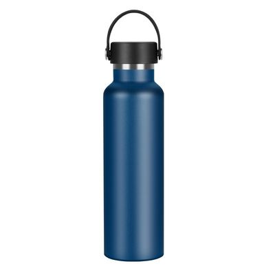 Isolierte Sportflasche mit Deckel 500 ml individuell angepasste Edelstahl-Wasserflasche