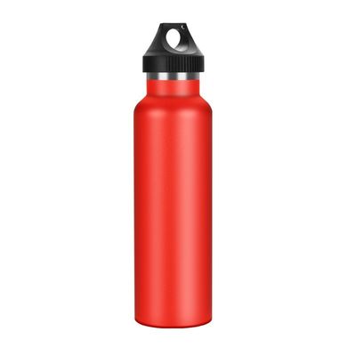 Edelstahl-Vakuum-Wasserbecher 750 ml Doppelwand-Metall-isolierte Sportflasche mit Deckel