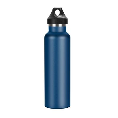 Edelstahl-Vakuum-Wasserbecher 750 ml Doppelwand-Metall-isolierte Sportflasche mit Deckel