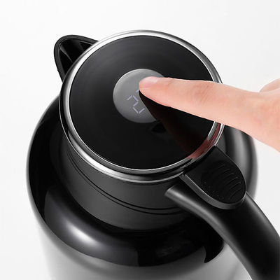 1.5L Doppelwand Warmwasserkessel Teekessel mit automatischem Abschalten und Trockenschutz