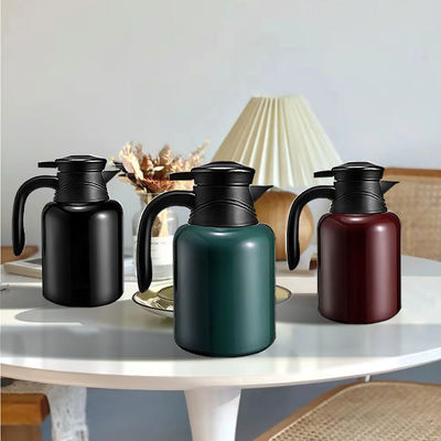 1.5L Doppelwand Warmwasserkessel Teekessel mit automatischem Abschalten und Trockenschutz