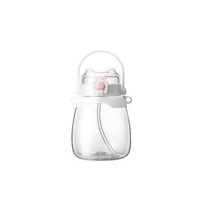 Wasserflaschen Trinkwaren Weiß 1300 ml tragbare Plastikbecher für Outdoor-Aktivitäten