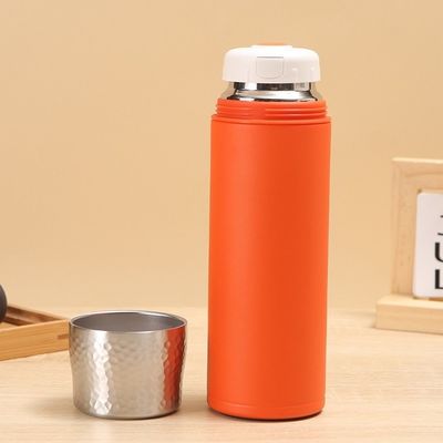 316 Edelstahl-Springkappe Tasse Leckdichtes tragbares Studenten-Außenthermos mit Kappe